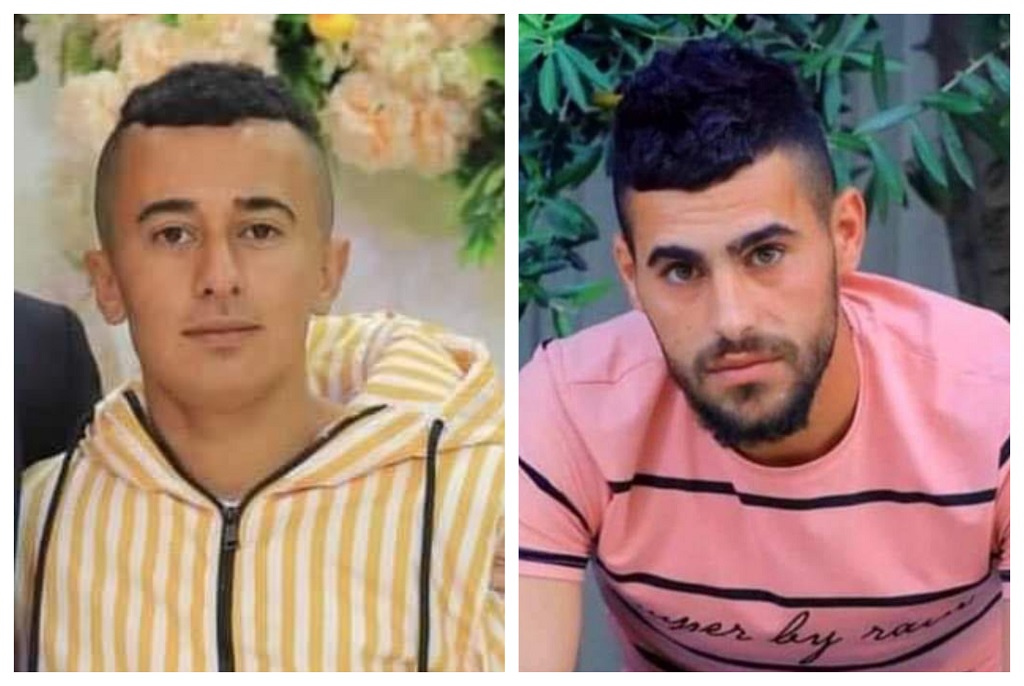 الشهيدان أحمد ومحمود سباعنة من بلدة قباطية جنوب جنين